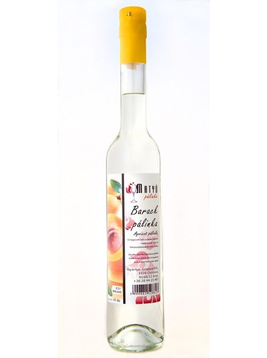 Matyó barackpálinka 0,5 l 