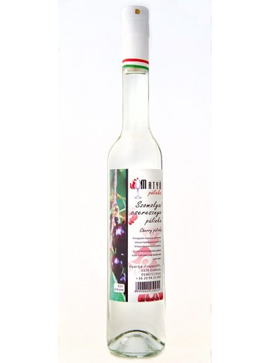 Matyó szomolyai cseresznye pálinka 0,5 l