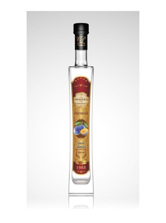 Cibakházi prémium szilvapálinka 0,35l 40%
