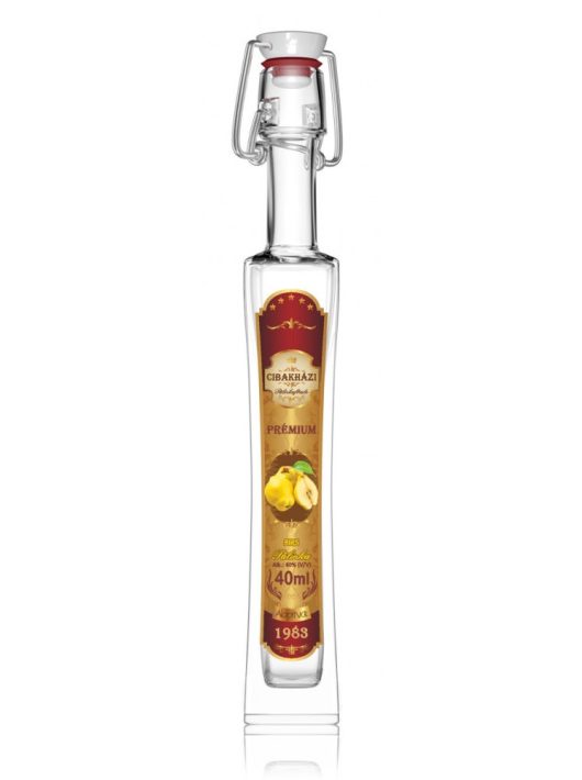 Cibakházi prémium birspálinka 0,04l 40%